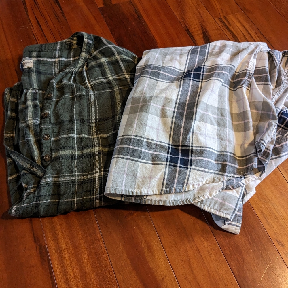 Plaid Popover tops